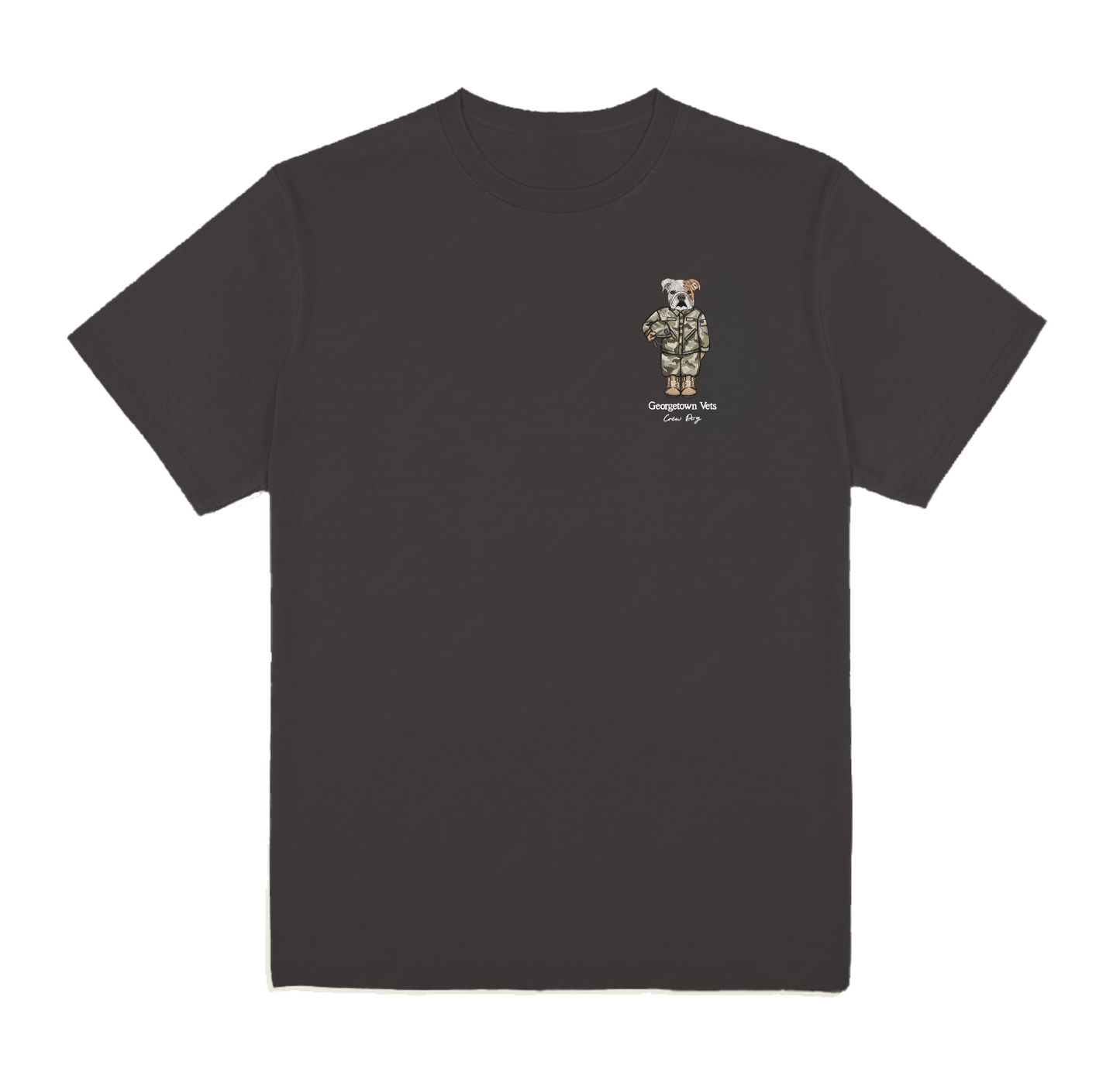 Georgetown Veterans Embroidered Tee