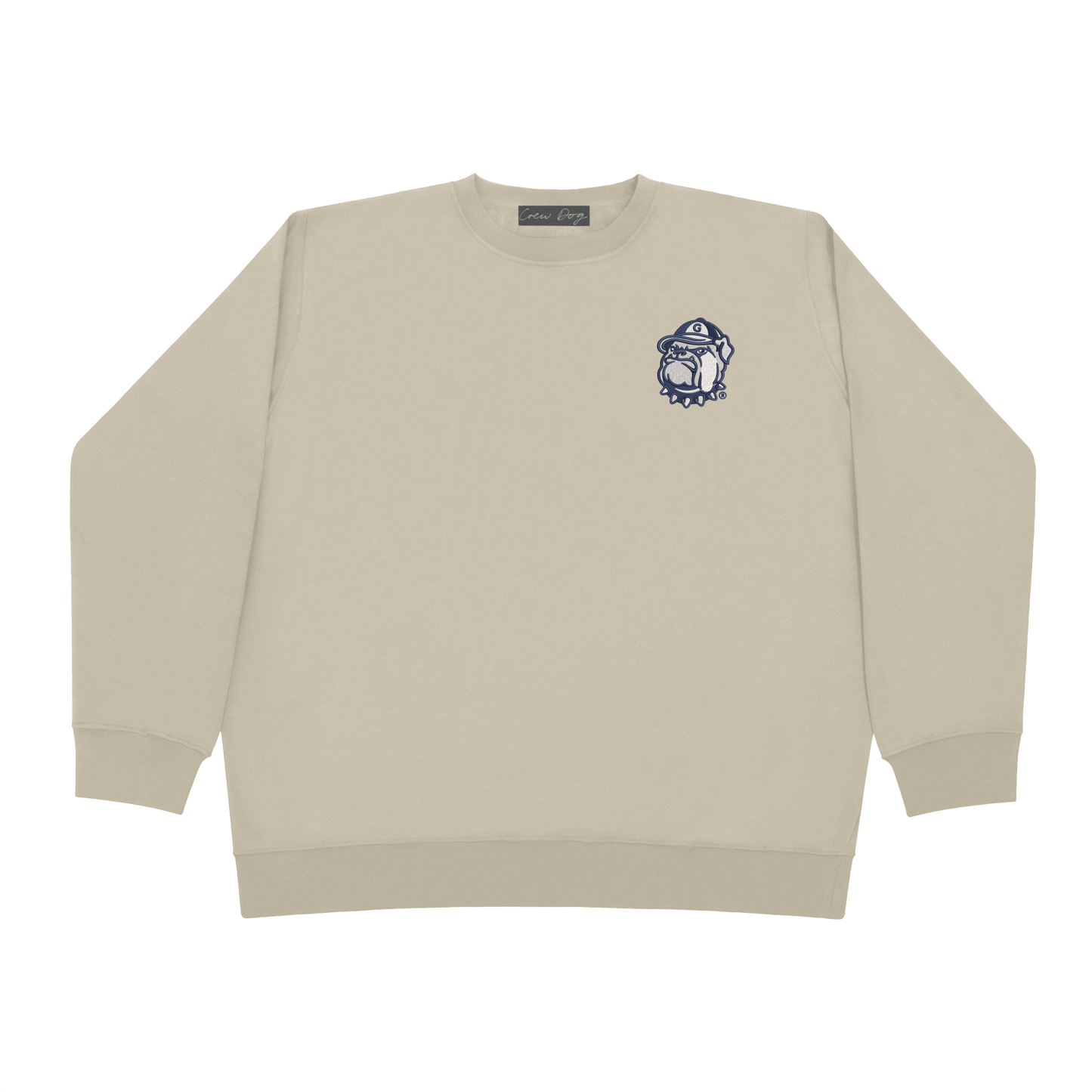 Georgetown White Dog Crewneck