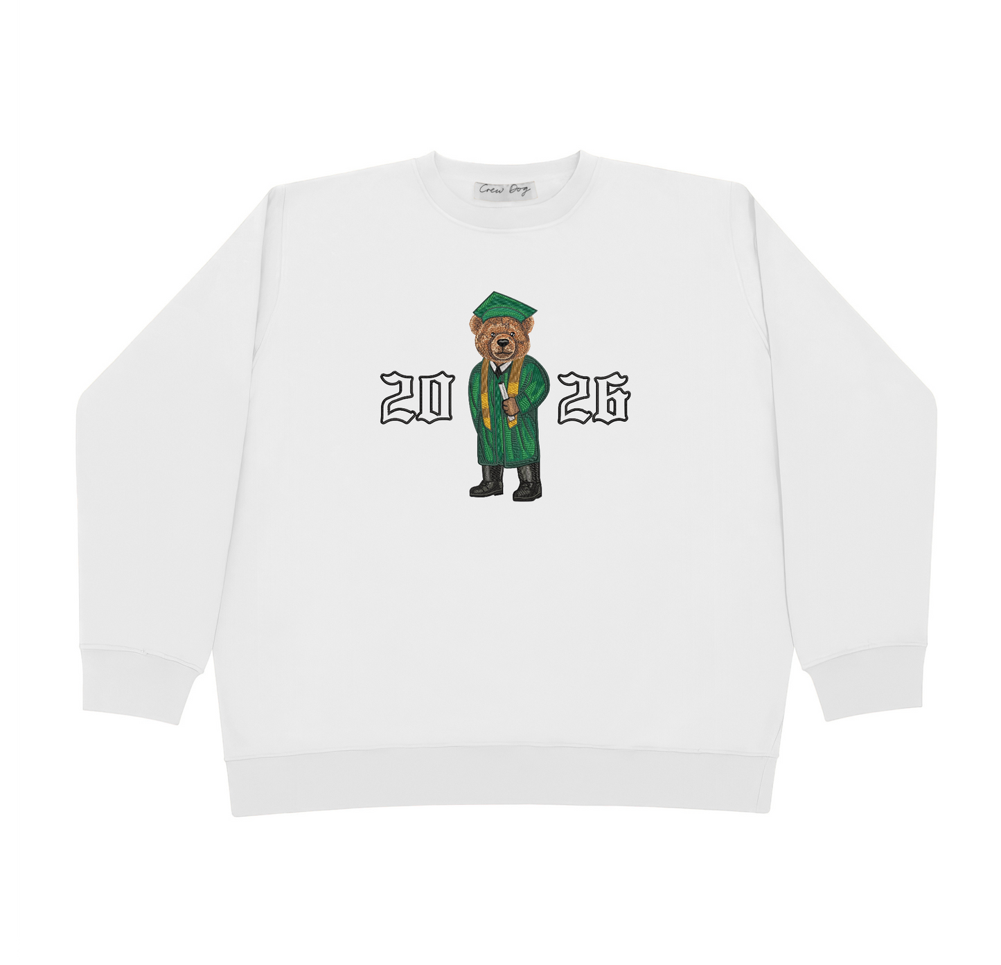 George Mason Graduation 2026 Embroidered Crewneck