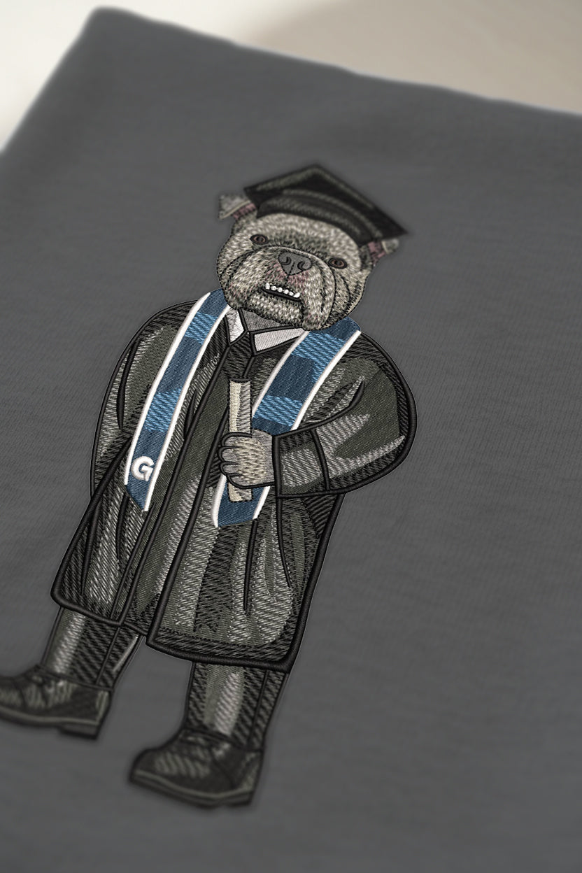 Georgetown Graduation Embroidered Tee