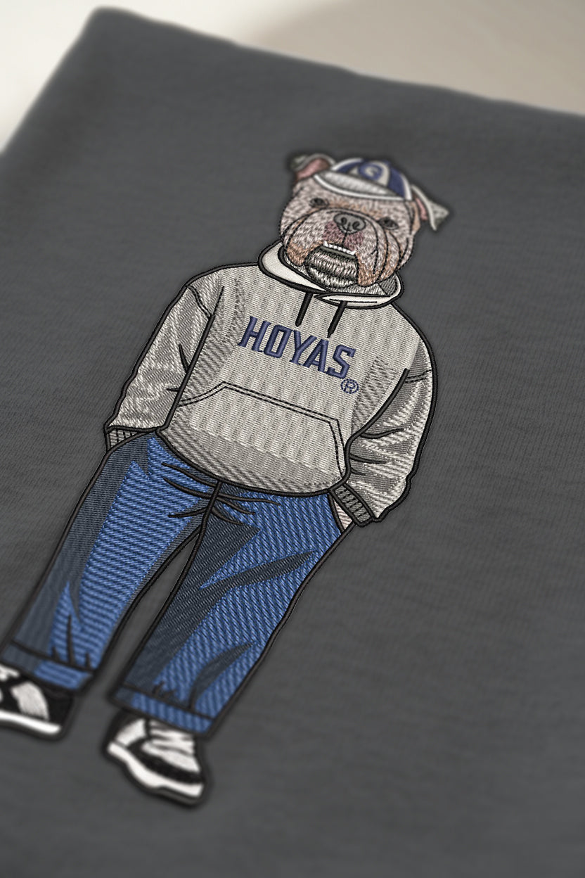 Georgetown HOYAS Embroidered Hoodie