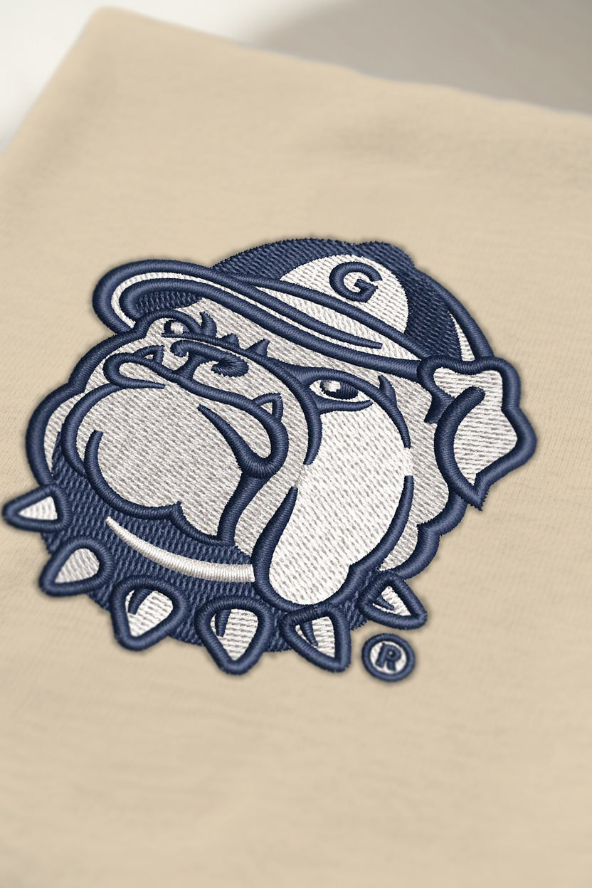 Georgetown White Dog Hoodie