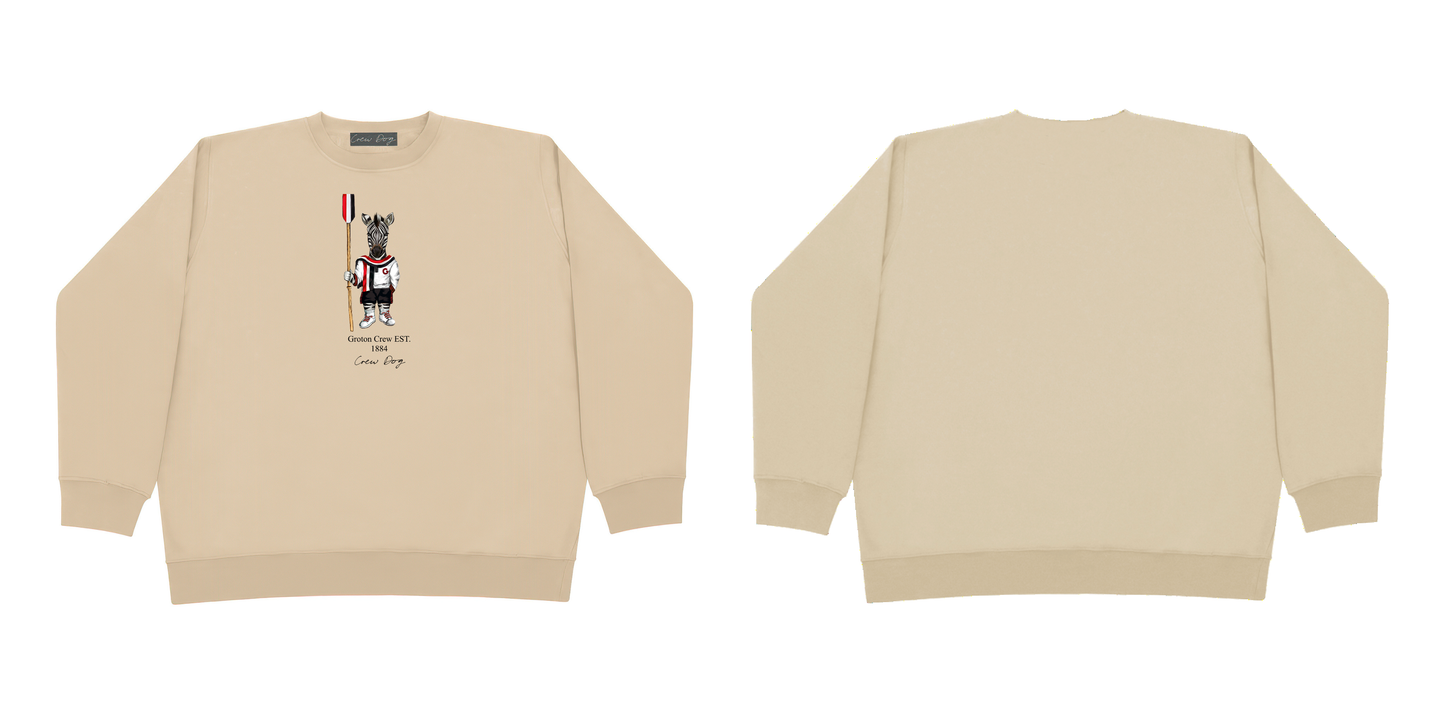Groton Crew Screen-printed Crewneck