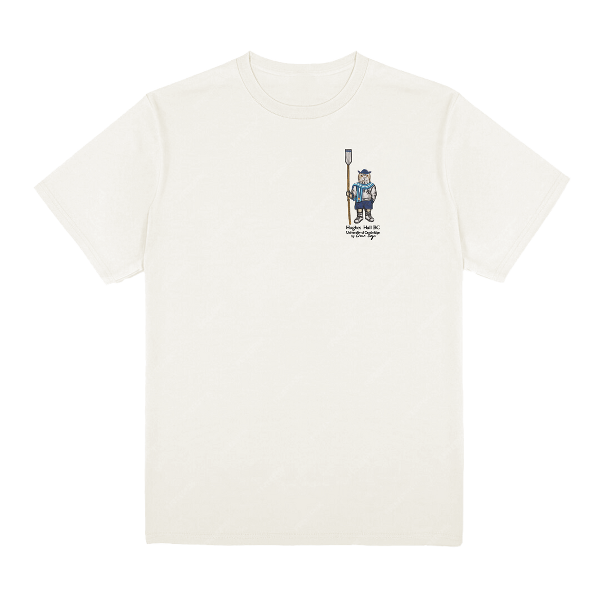 [GO] Hughes Hall BC Embroidered Tee