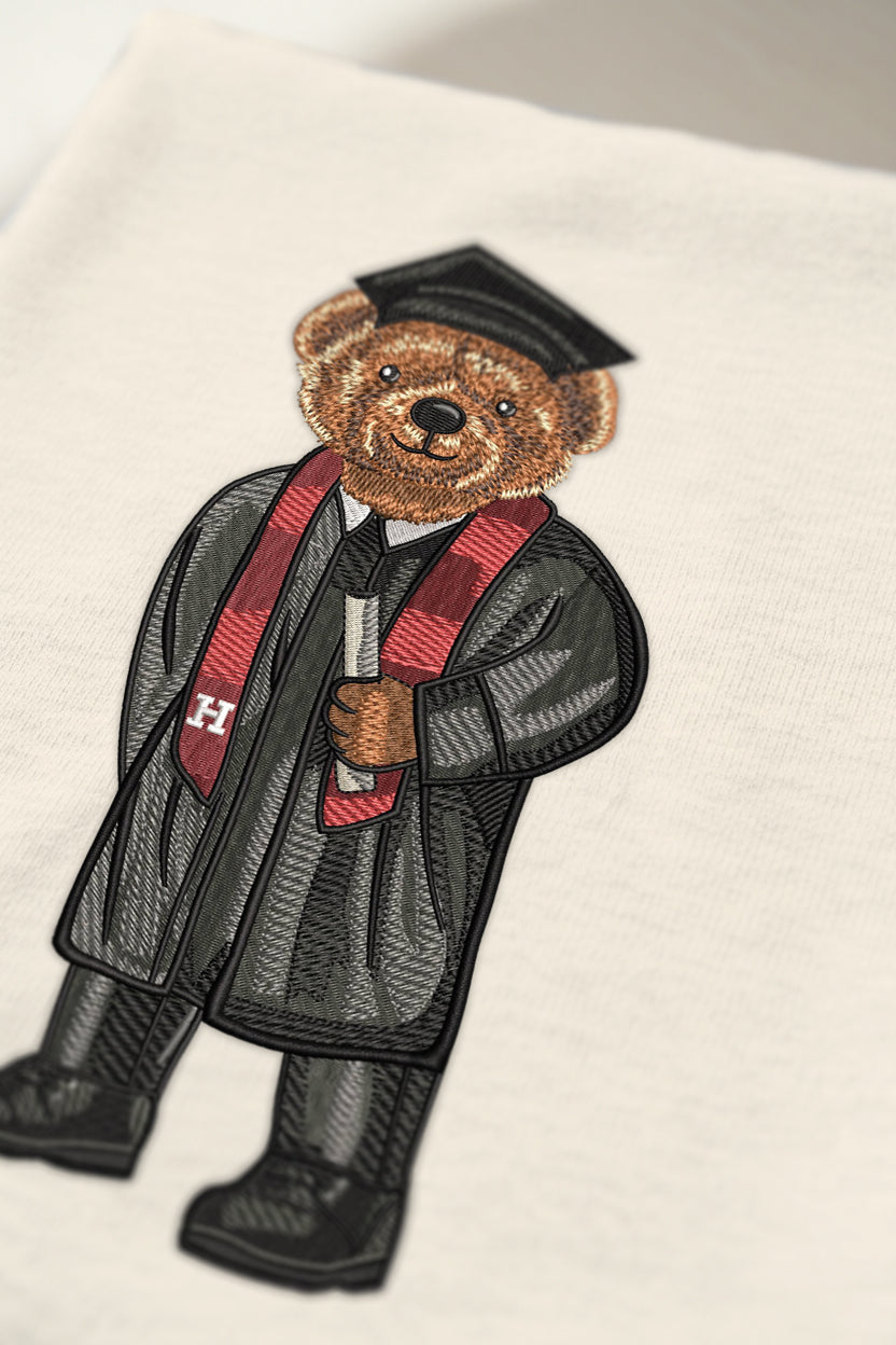 Harvard Graduation Embroidered Tee