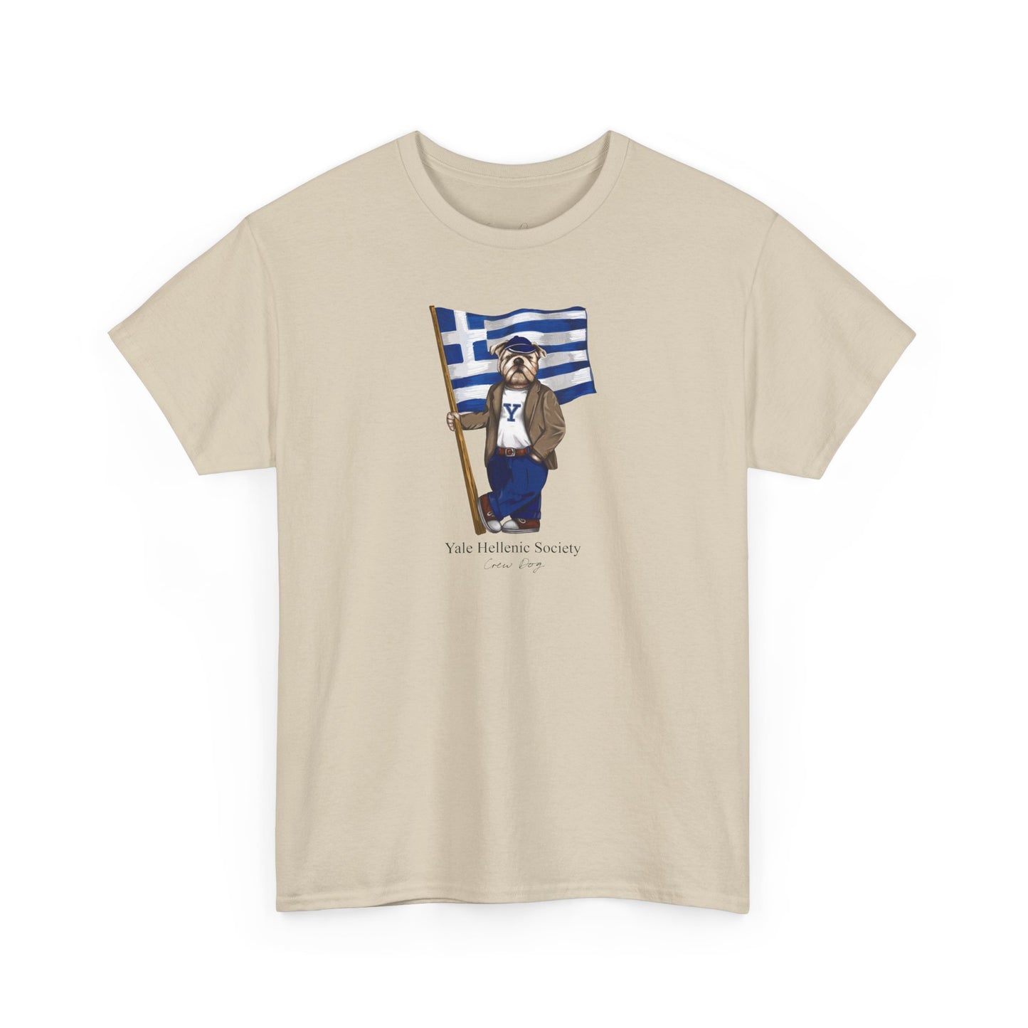 Yale Hellenic Society Screen-printed Tee