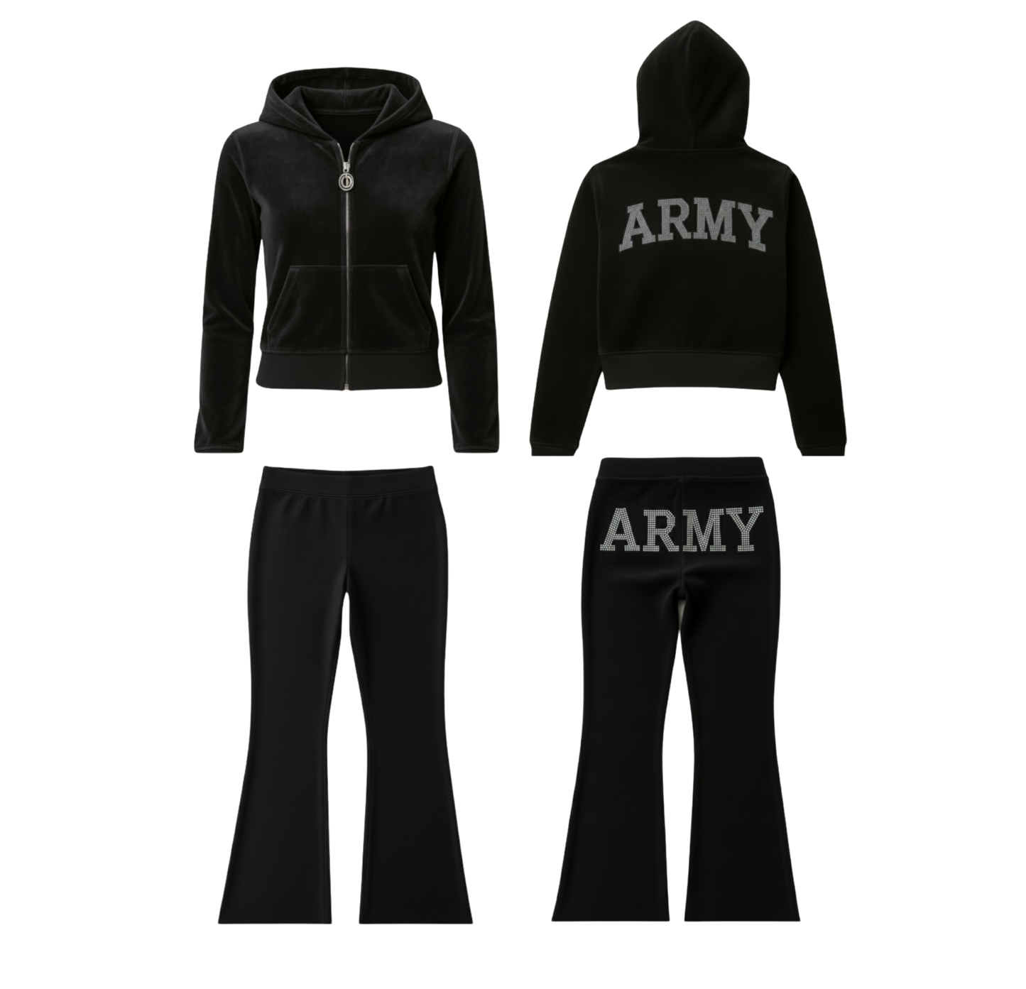 Army Velour Set (Pre Order)