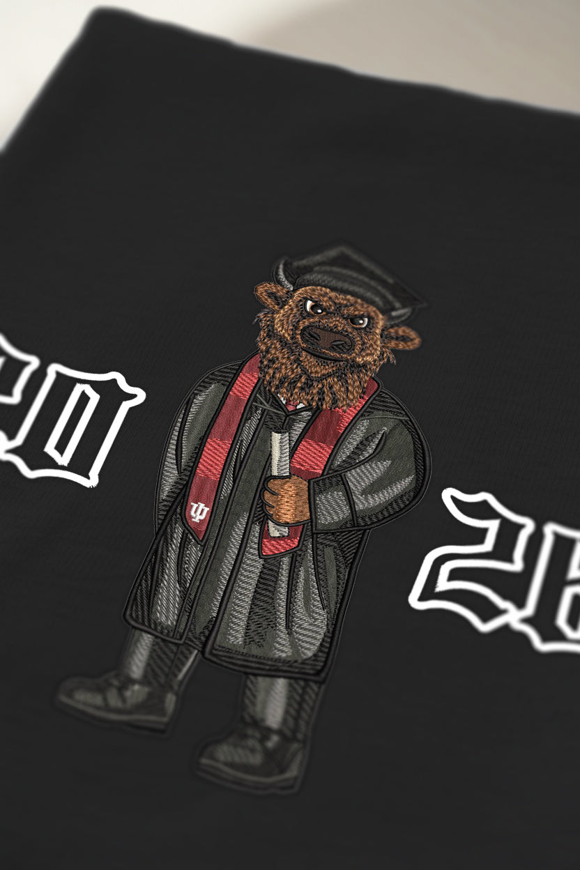 IU Graduation 2026 Embroidered Crewneck
