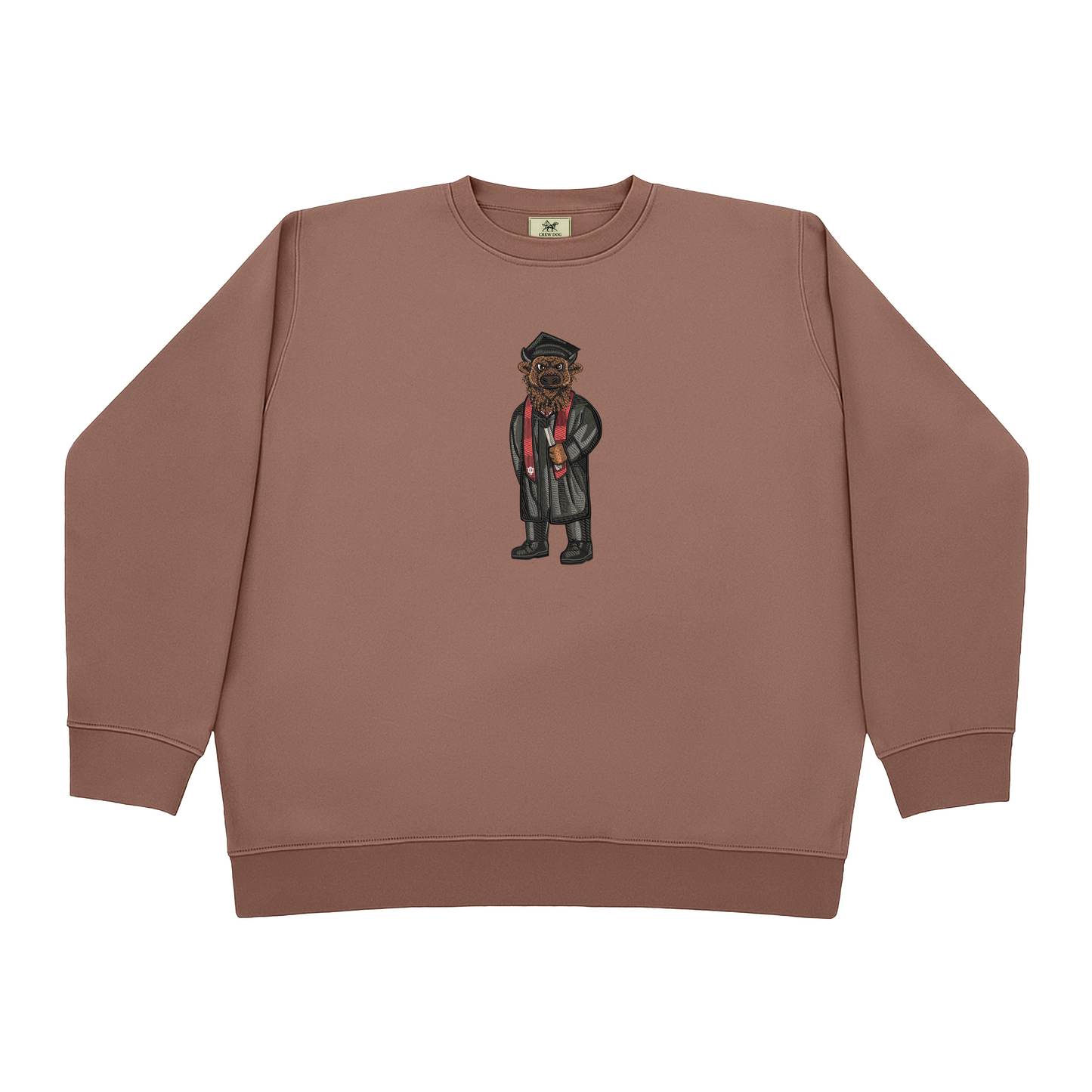 IU Graduation Embroidered Crewneck