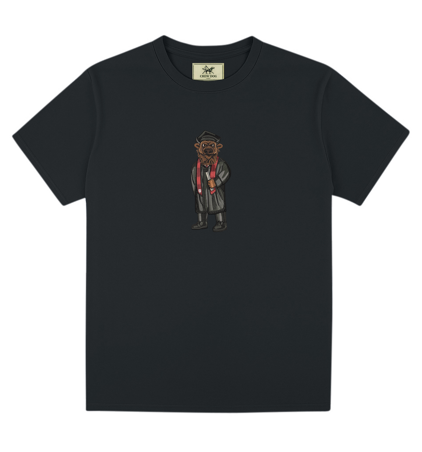 IU Graduation Embroidered Tee