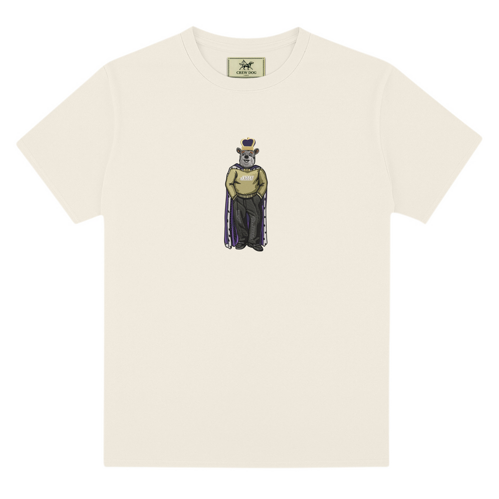 JMU Duke Dog Embroidered Tee