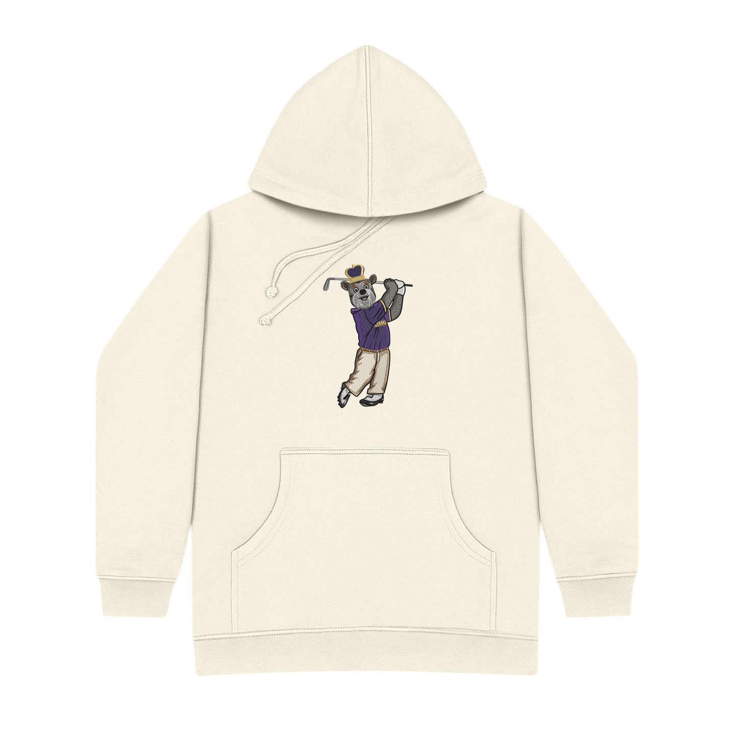 JMU Golf Embroidered Hoodie