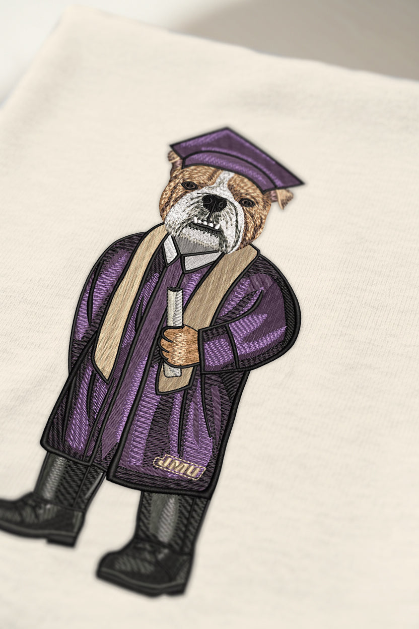 JMU Graduation Embroidered Hoodie