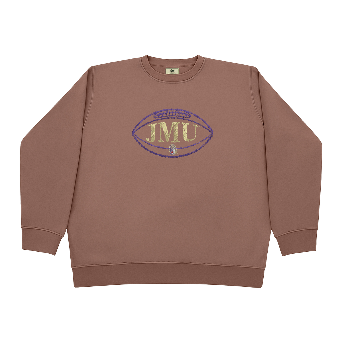 JMU Heritage Embroidered Crewneck