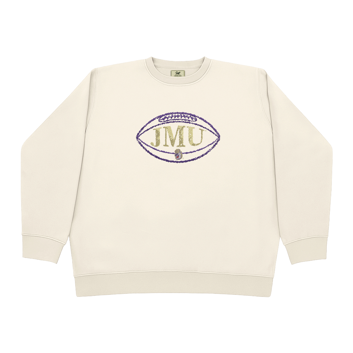 JMU Heritage Embroidered Crewneck