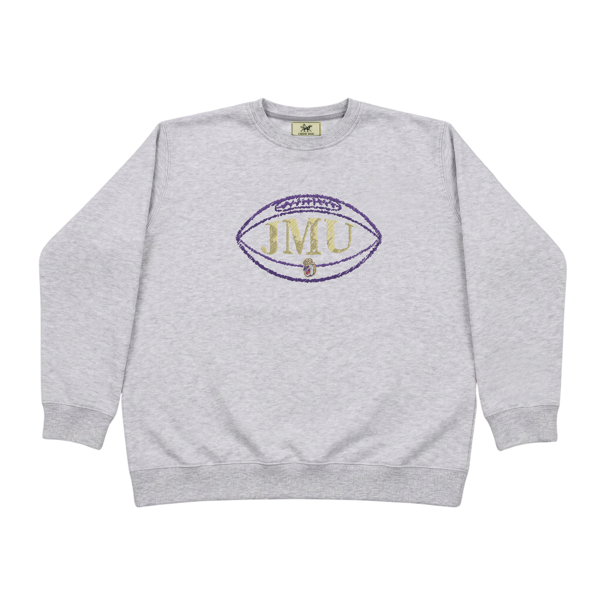 JMU Heritage Embroidered Crewneck