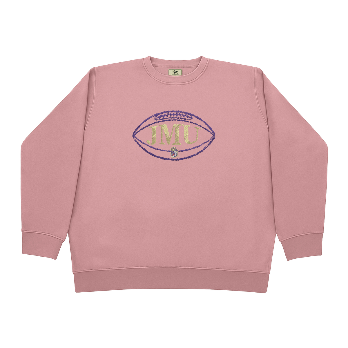 JMU Heritage Embroidered Crewneck