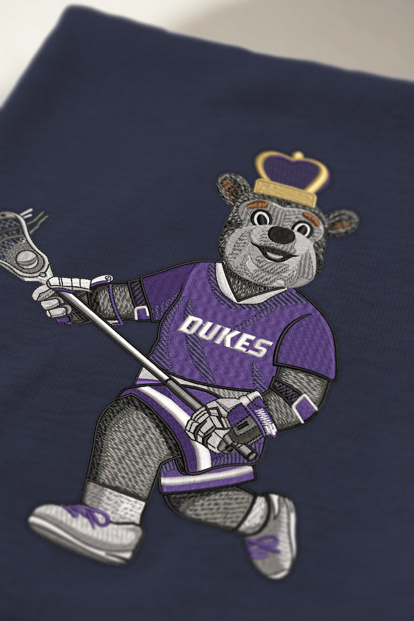 JMU Lacrosse Embroidered Hoodie