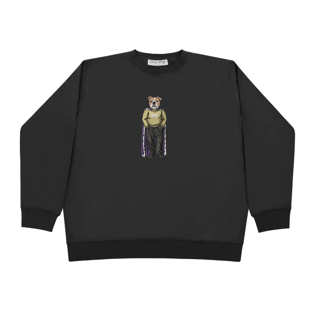 
                      
                        JMU Live Dog Embroidered Crewneck
                      
                    