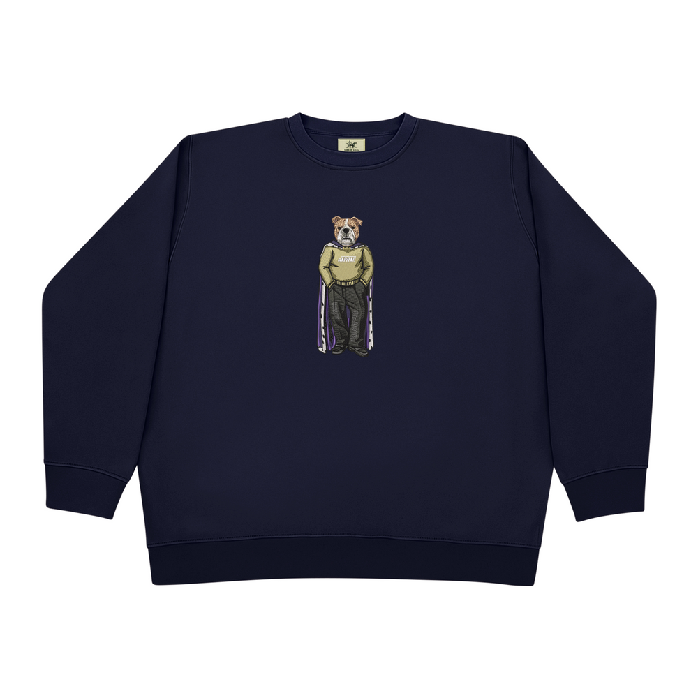 
                      
                        JMU Live Dog Embroidered Crewneck
                      
                    