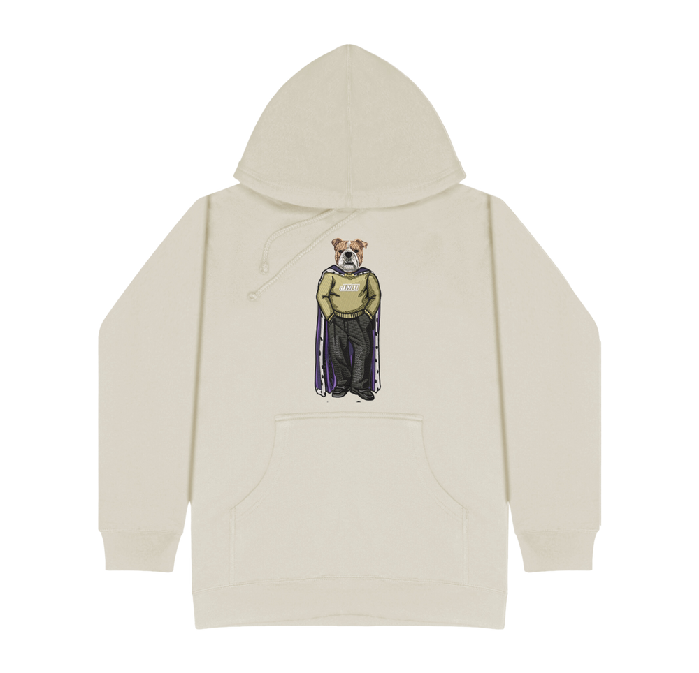 JMU Live Dog Embroidered Hoodie
