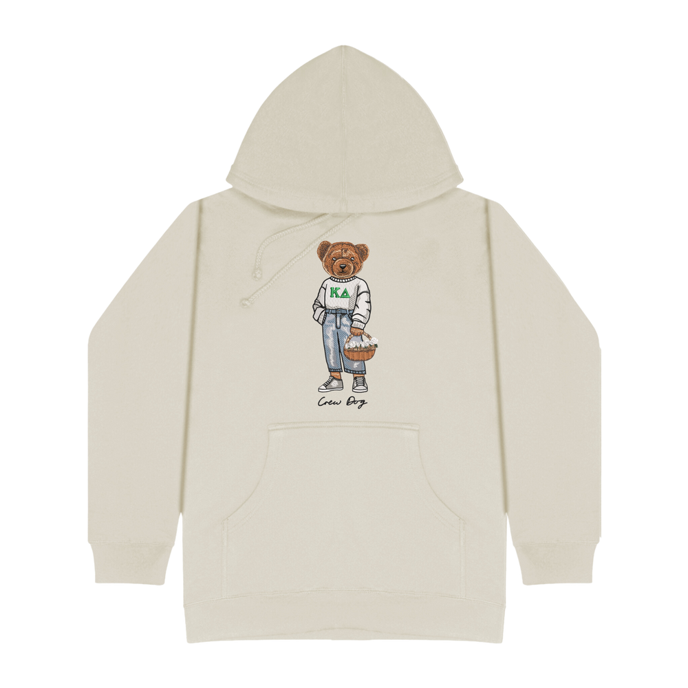 ΚΔ Flowers Embroidered Hoodie