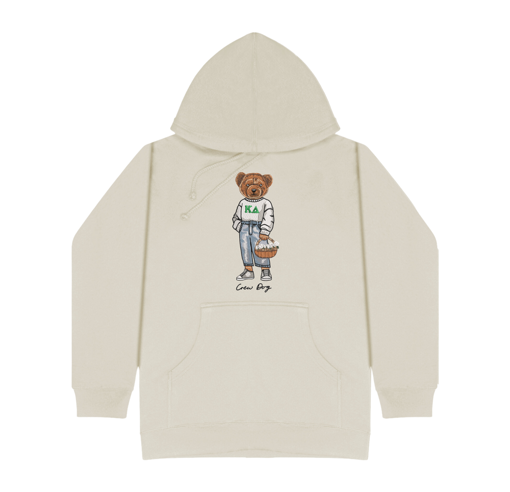 ΚΔ Flowers Embroidered Hoodie