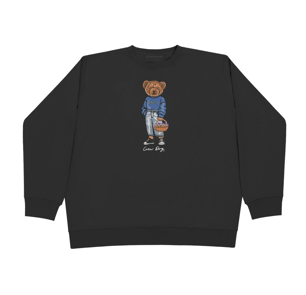 KKΓ Flowers Embroidered Crewneck