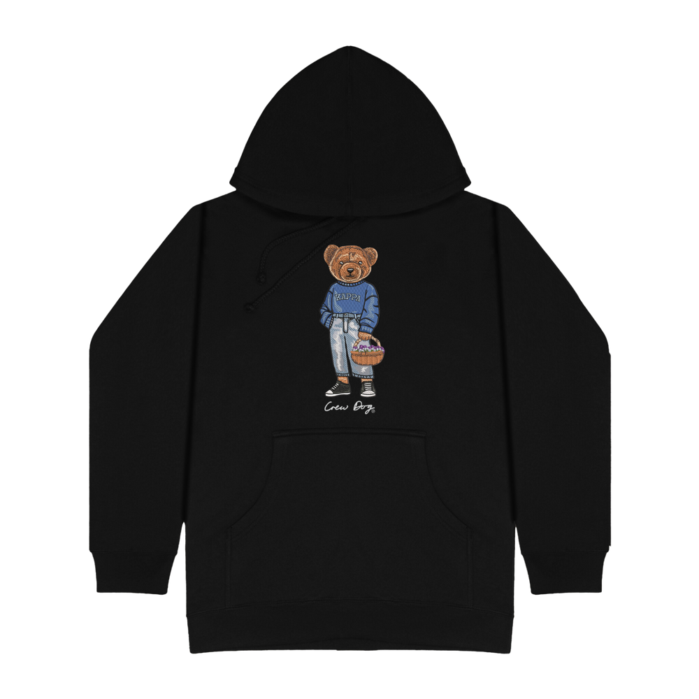 
                      
                        KKΓ Flowers Embroidered Hoodie
                      
                    