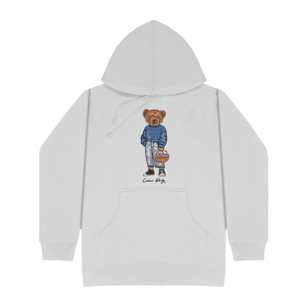 KKΓ Flowers Embroidered Hoodie