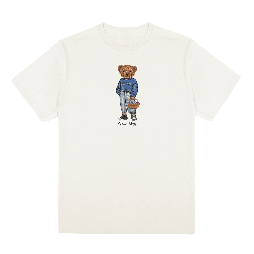 
                      
                        KKΓ Flowers Embroidered Tee
                      
                    