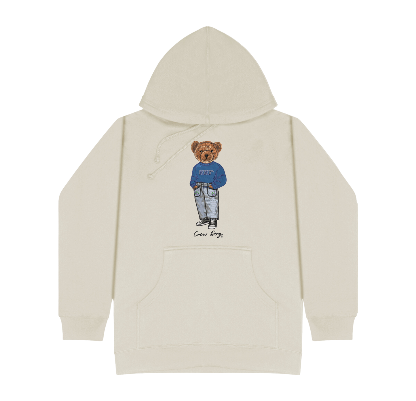 KKΓ Original Embroidered Hoodie