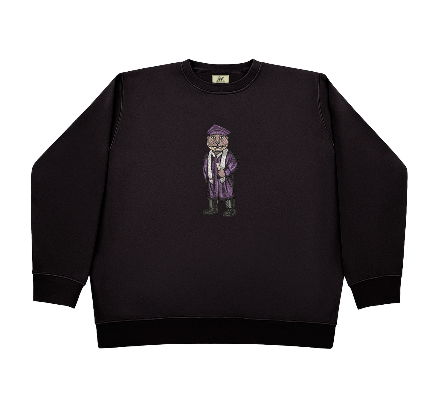 Kansas State Graduation Embroidered Crewneck