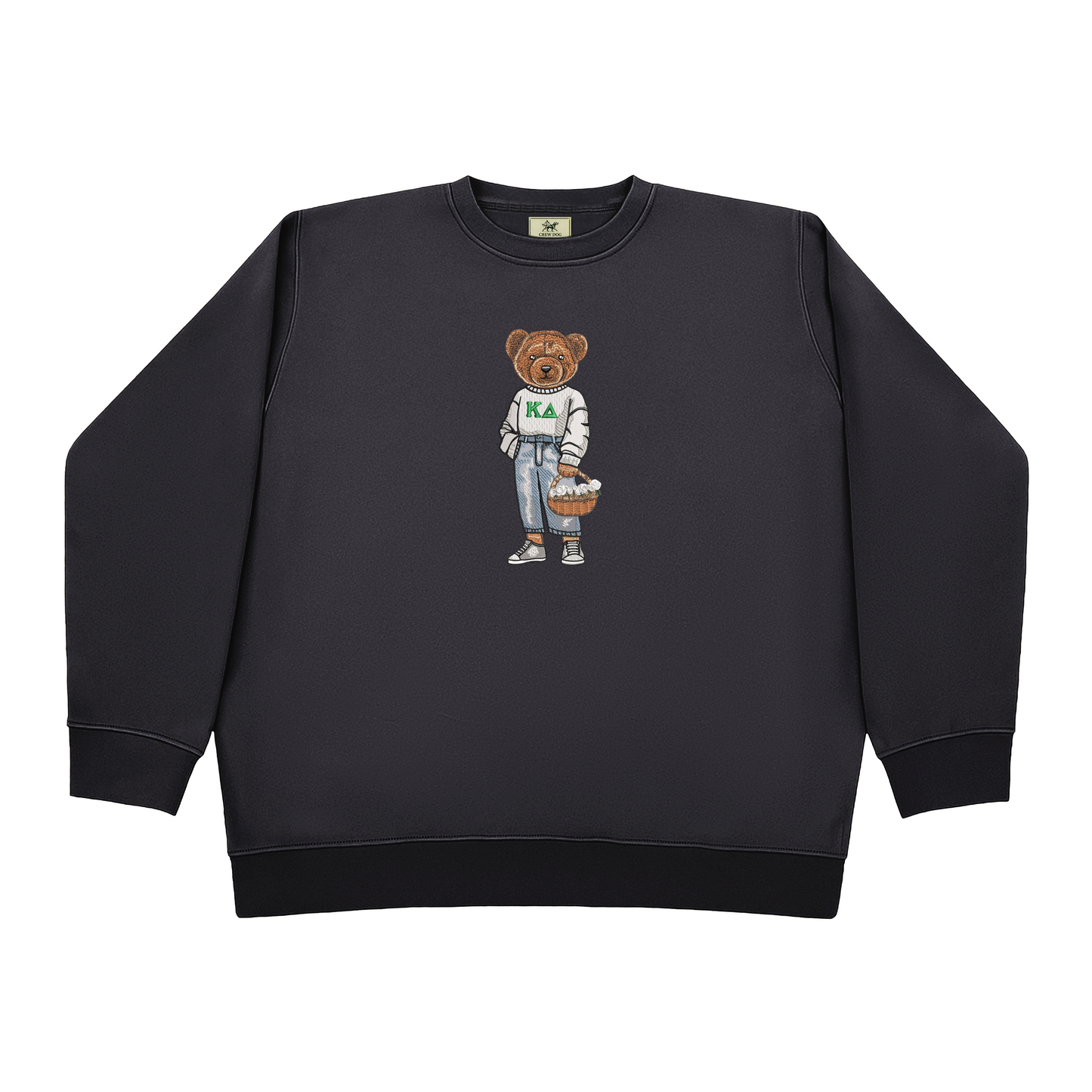 Kappa Delta Flowers Embroidered Crewneck