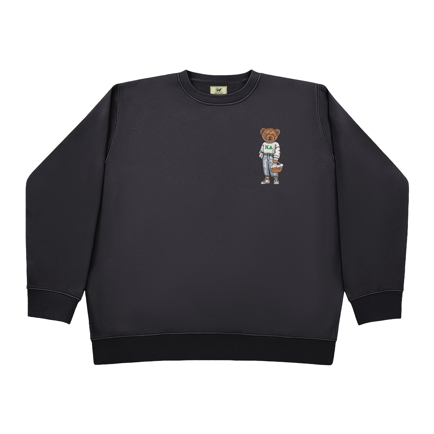 Kappa Delta Flowers Embroidered Crewneck