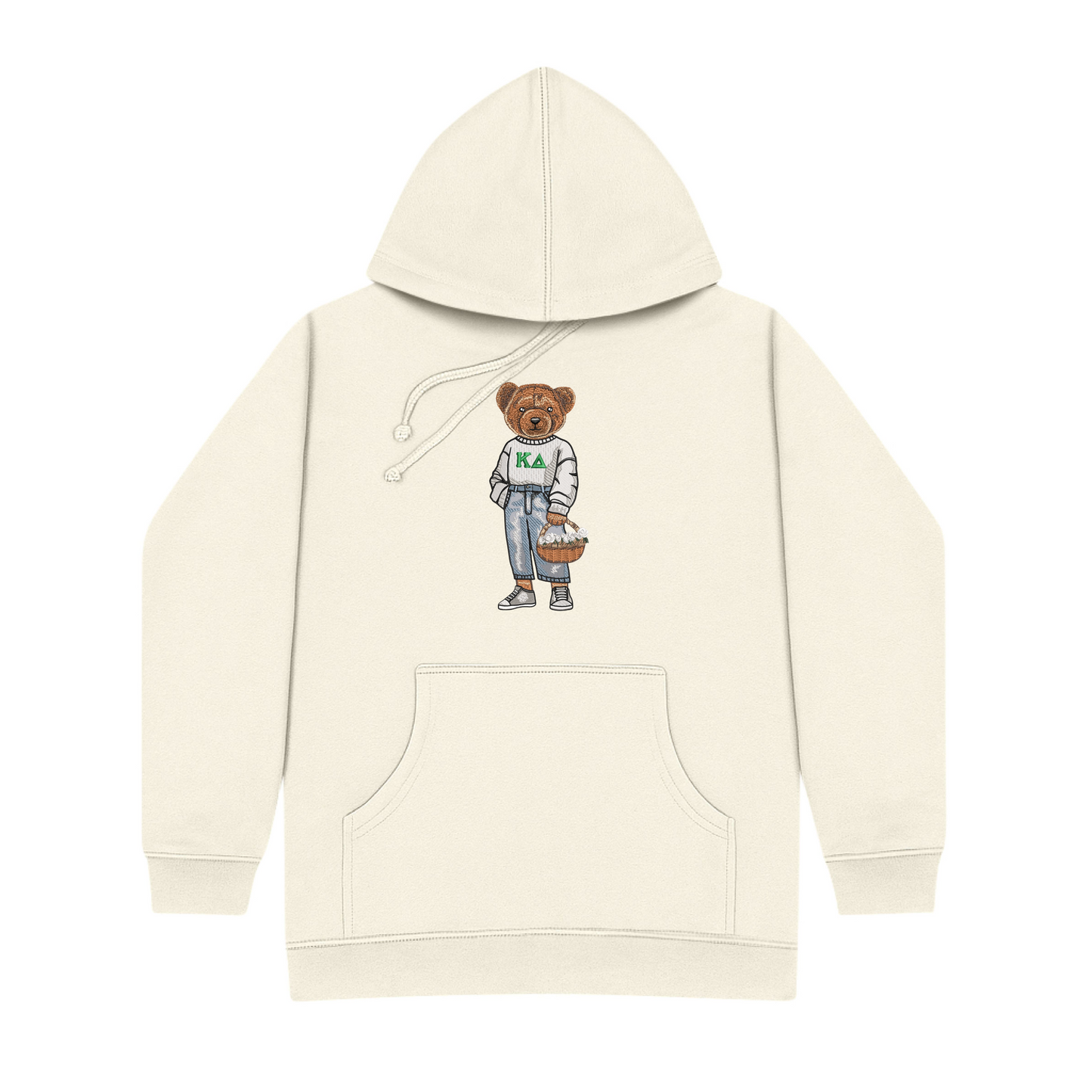 Kappa Delta Flowers Embroidered Hoodie