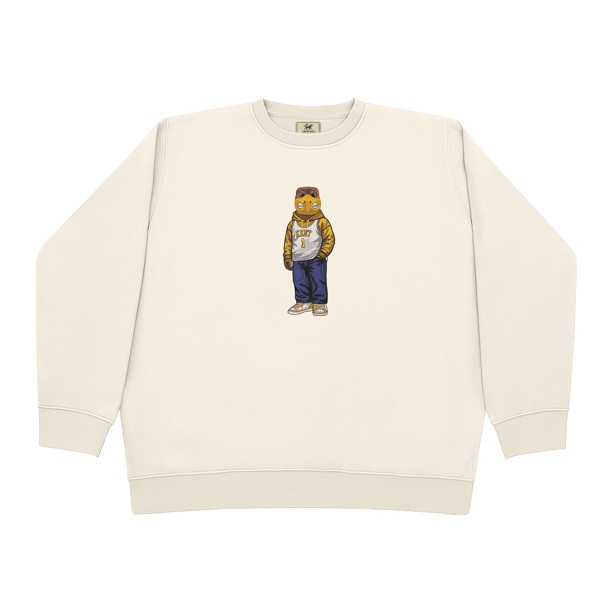 Kent State Hoodie Embroidered Crewneck