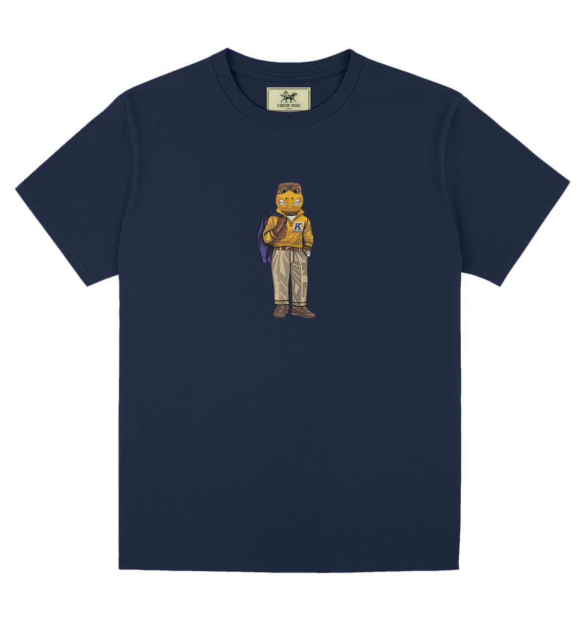 Kent State Quarter-Zip Embroidered Tee
