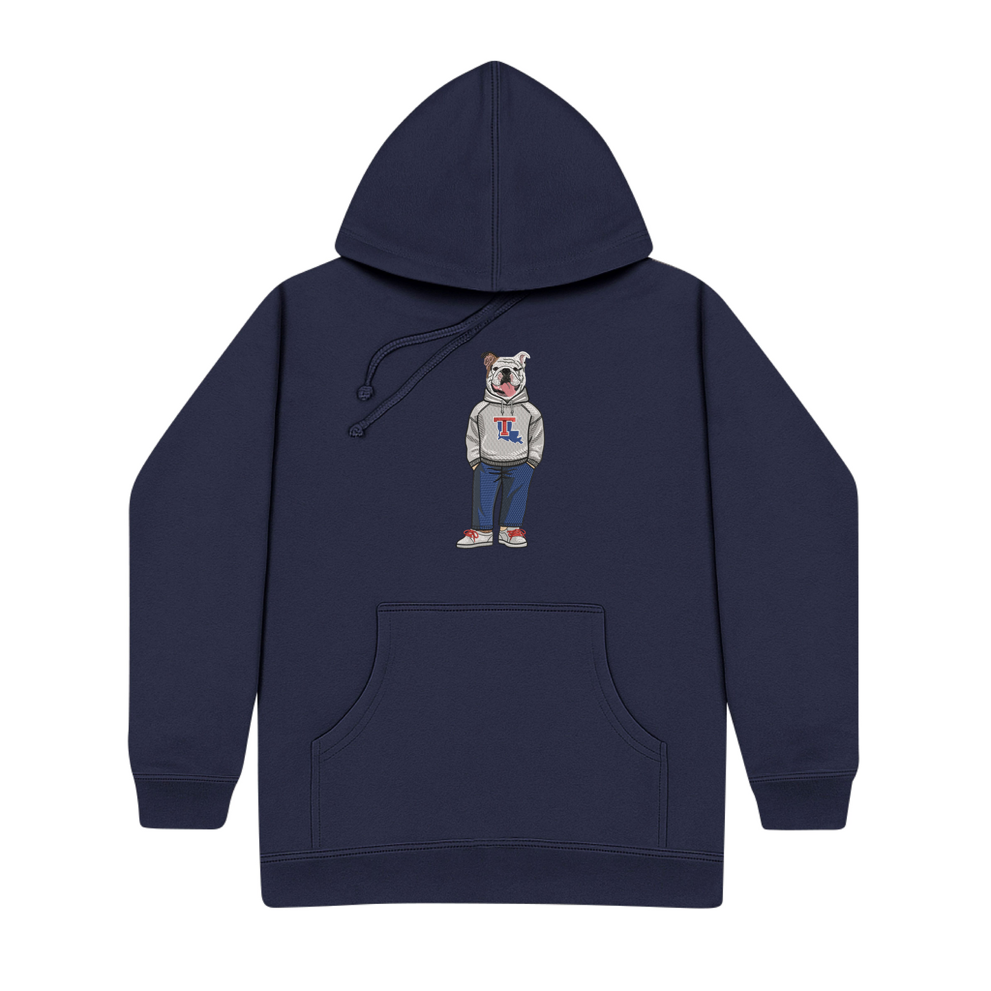 Louisiana Tech Hoodie Embroidered Hoodie
