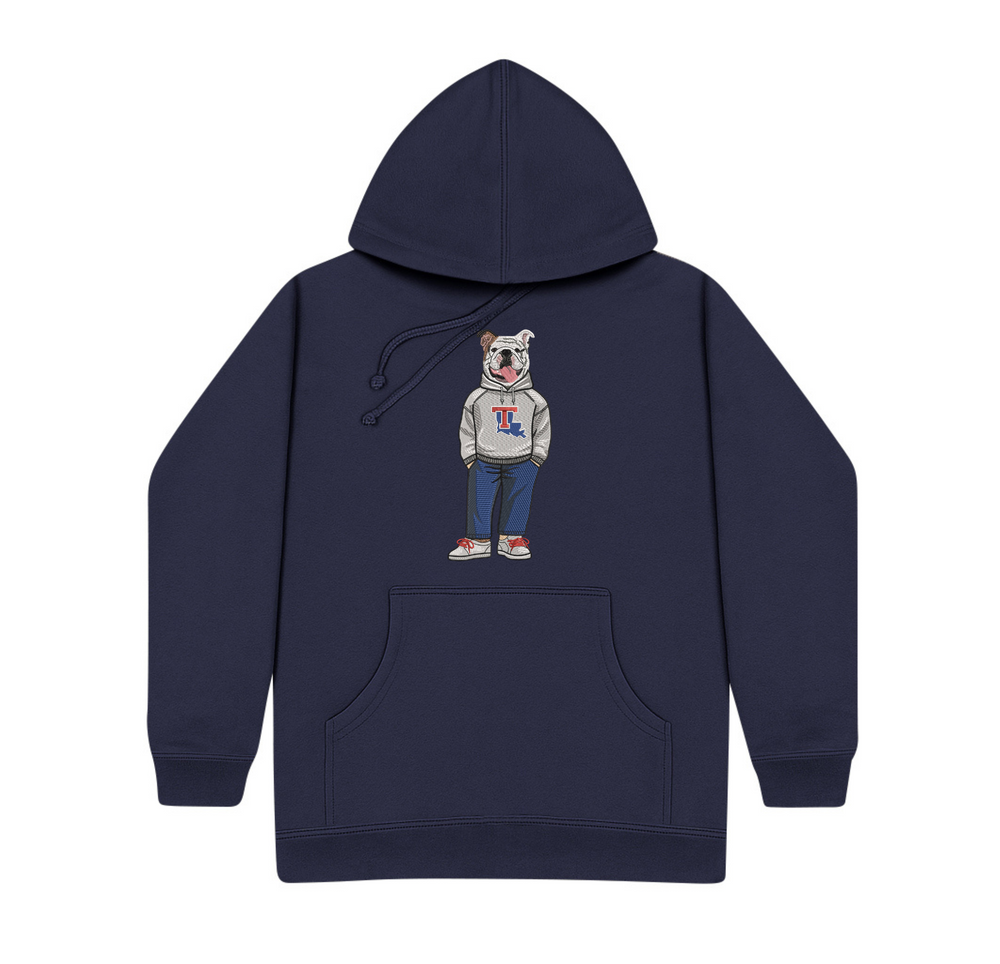 Louisiana Tech Hoodie Embroidered Hoodie