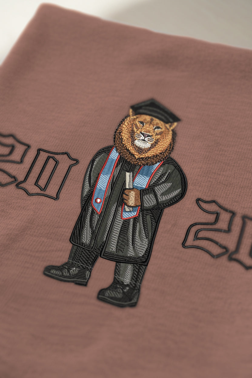 LMU Graduation 2026 Embroidered Crewneck