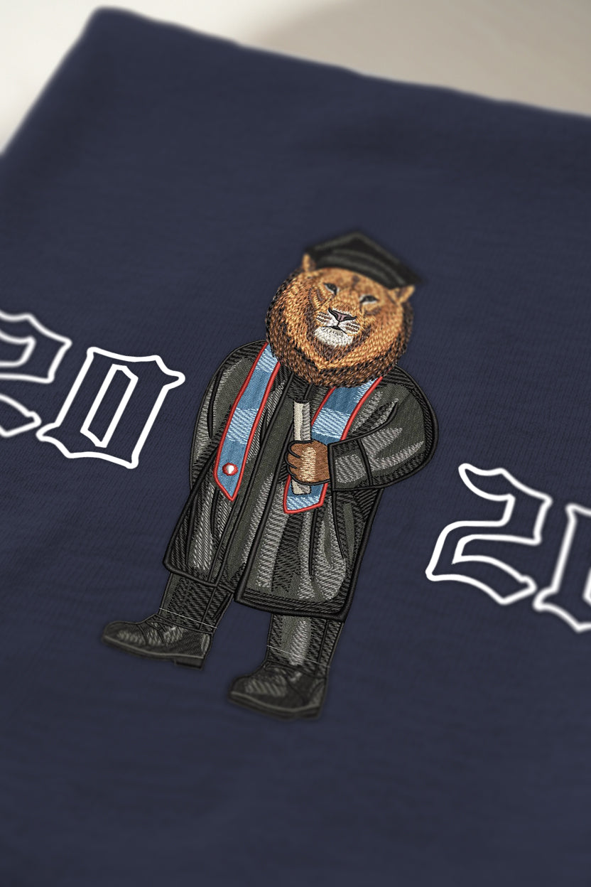 LMU Graduation 2026 Embroidered Tee