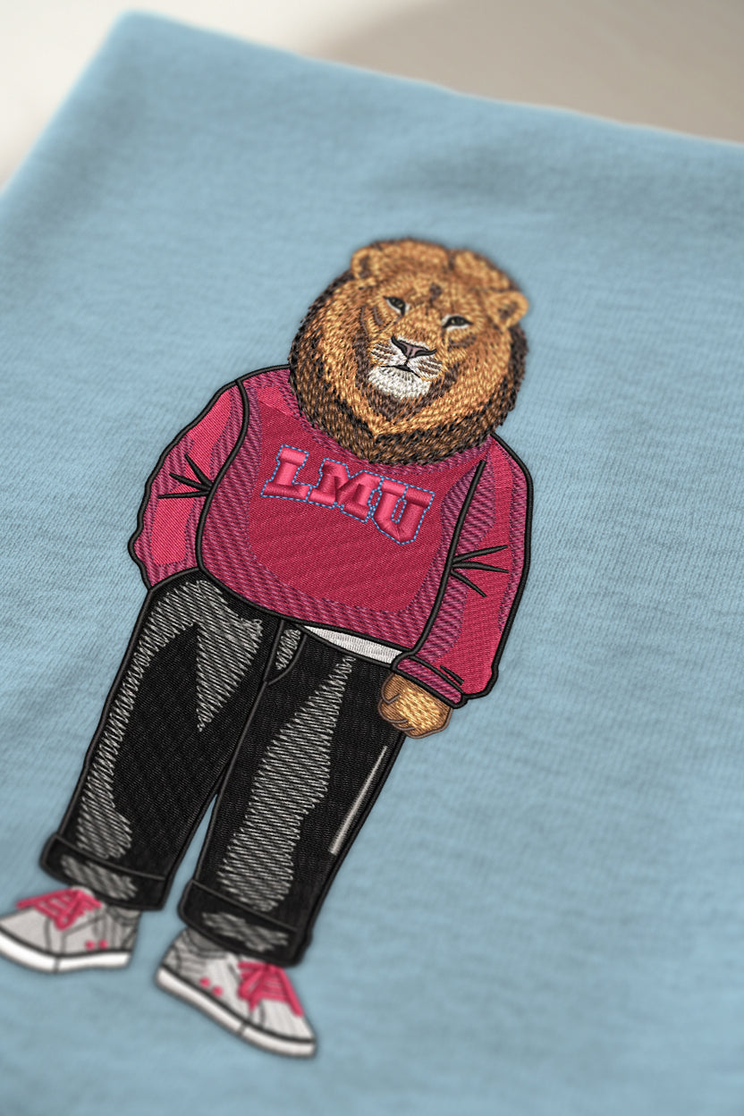 LMU Original Embroidered Crewneck