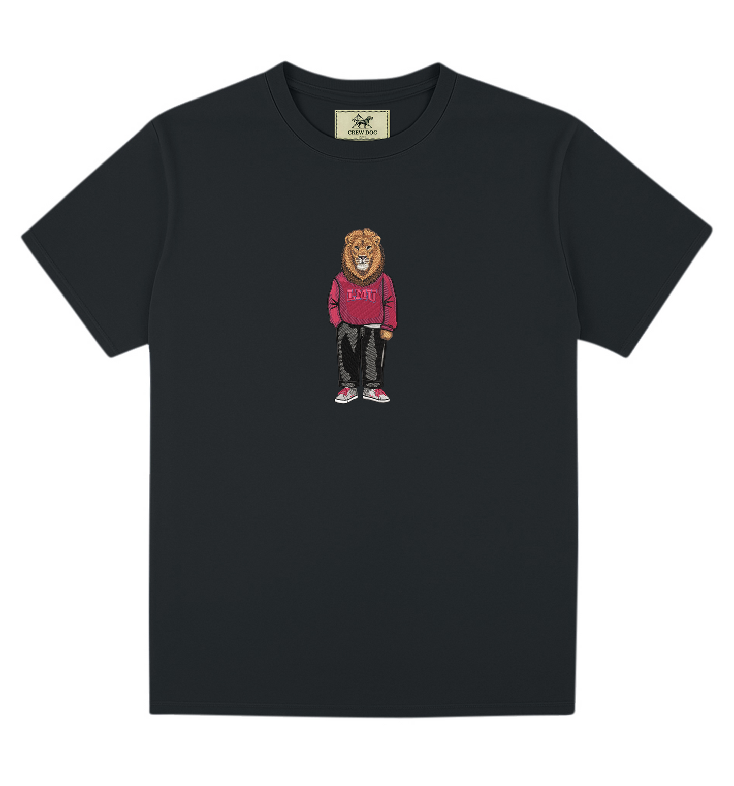 LMU Original Embroidered Tee