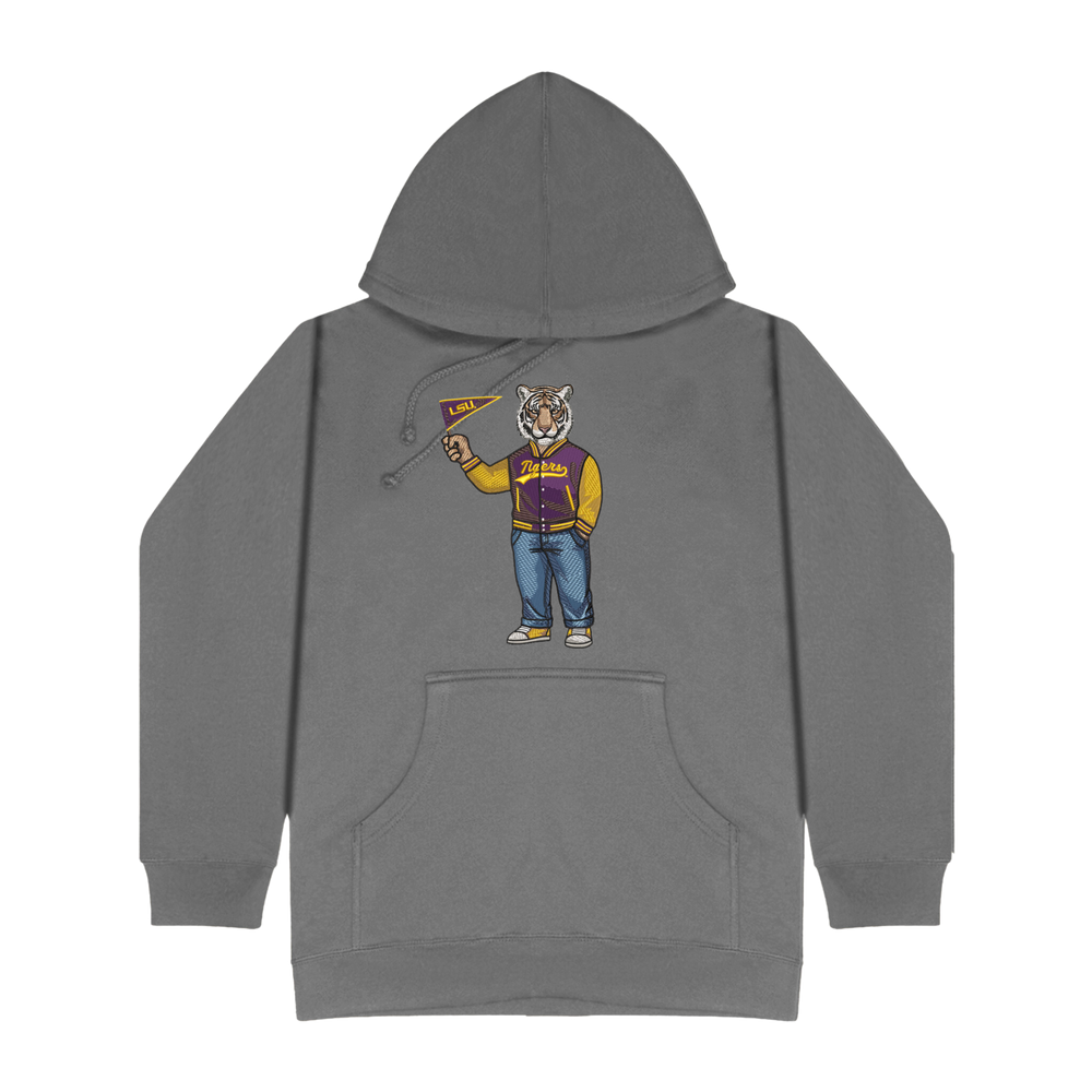 
                      
                        LSU Pennant Flag Embroidered Hoodie
                      
                    