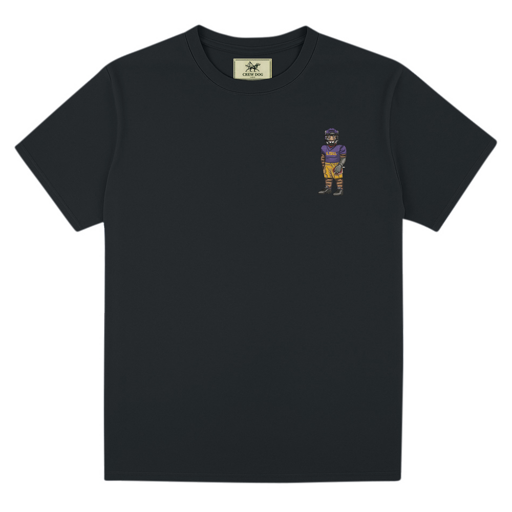 
                      
                        LSU Football Embroidered Tee
                      
                    