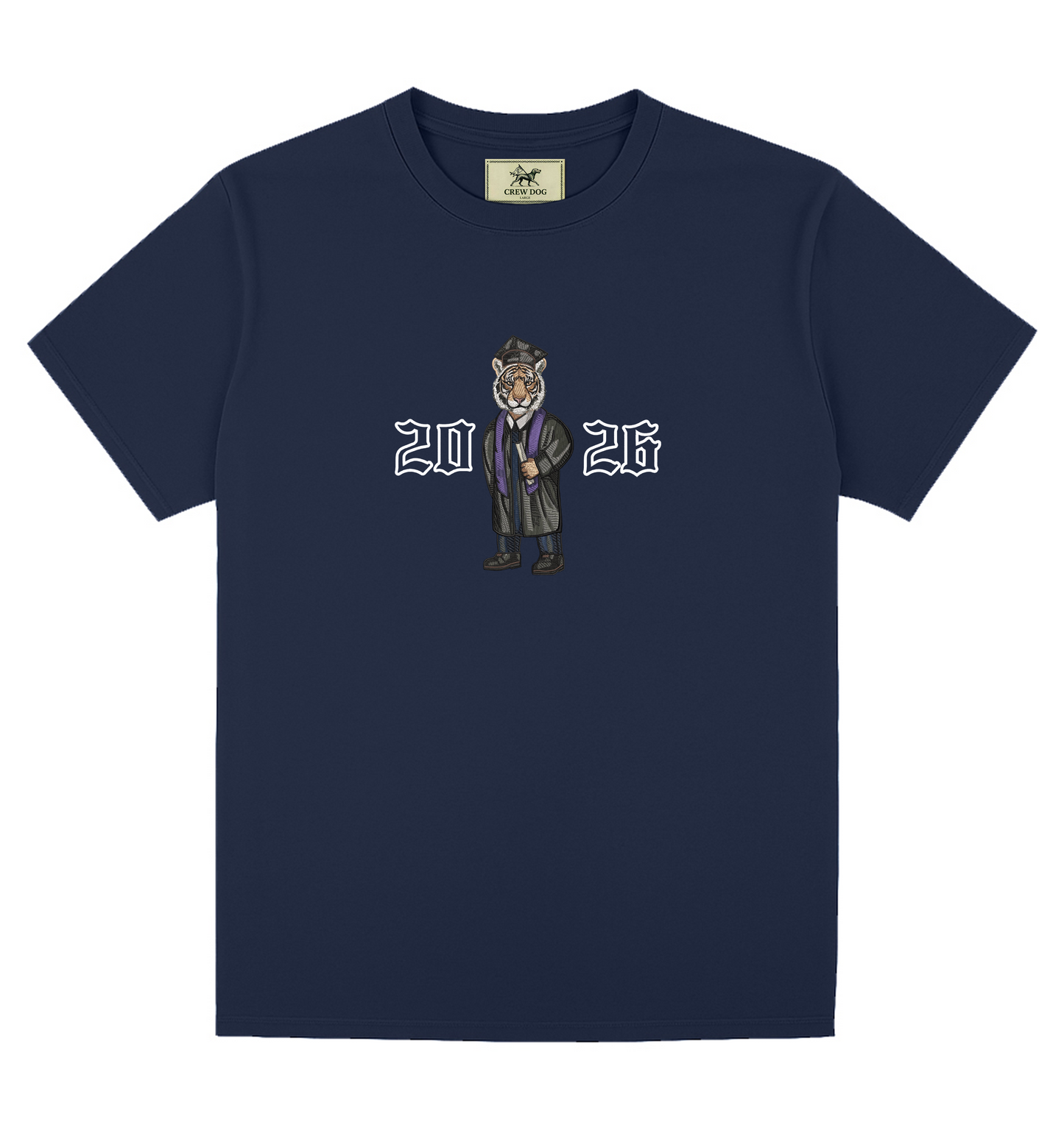 LSU Graduation 2026 Embroidered Tee