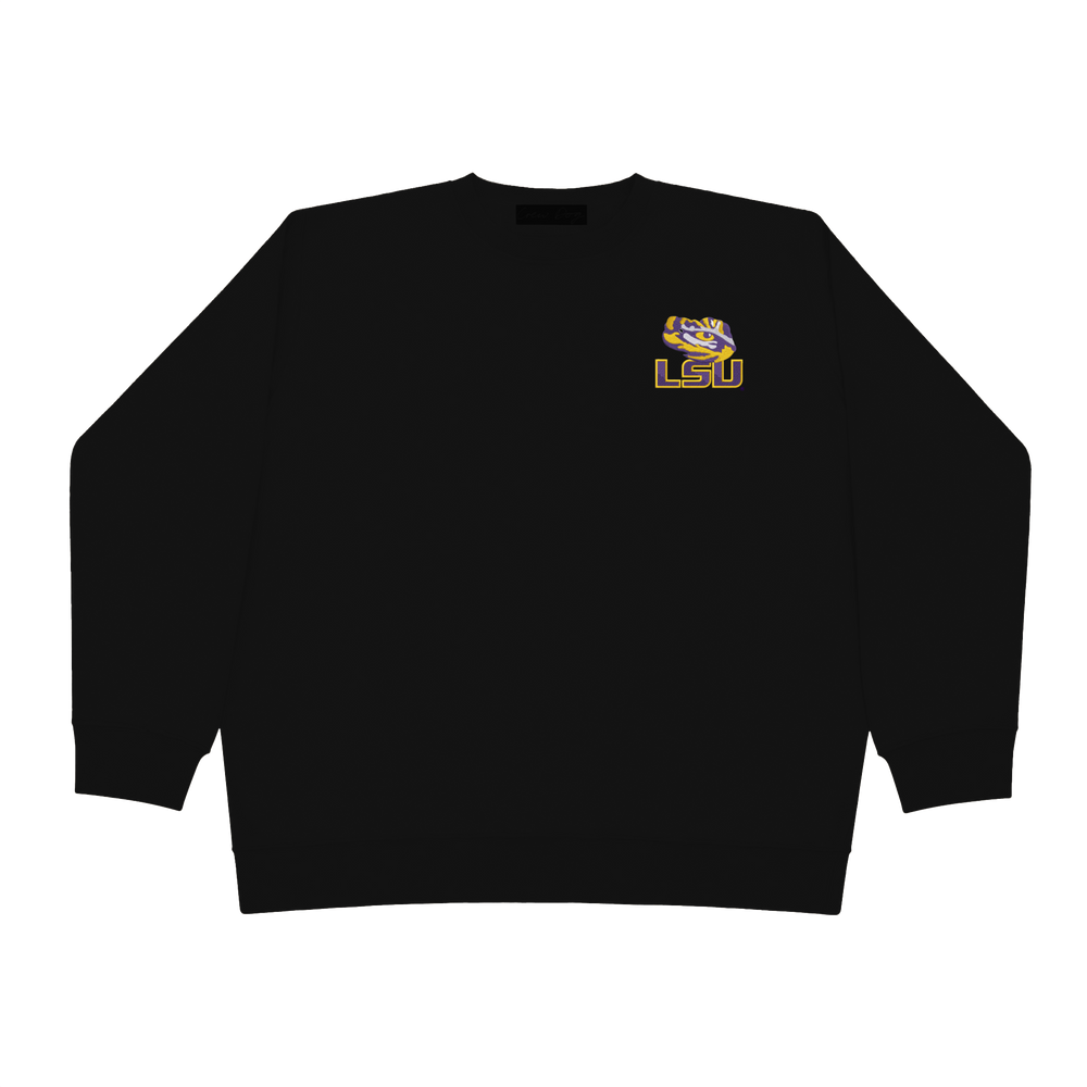 
                      
                        LSU Half Face Crewneck
                      
                    