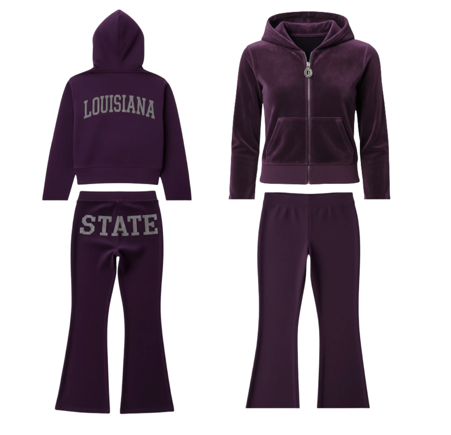 LSU Velour Set (Pre-Order)