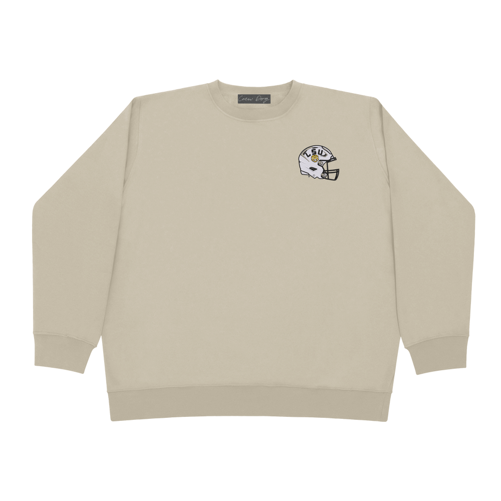 LSU Helmet Crewneck